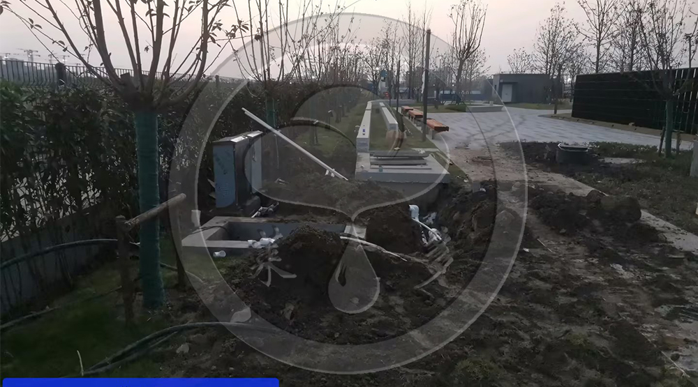 中國電信臨港信息園區(qū)1.1期室外總體工程